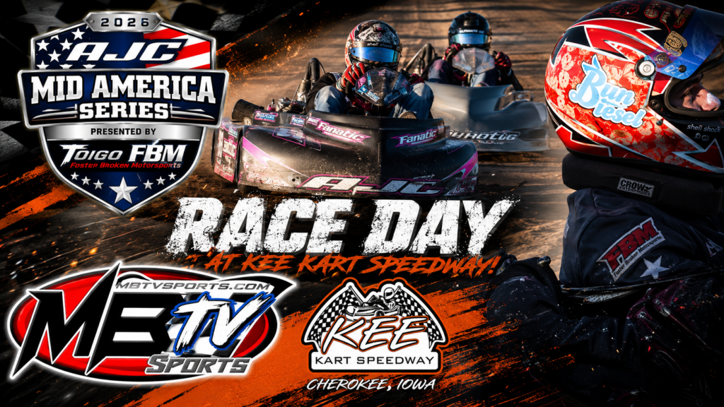 AJC Mid America Race – KEE KART SPEEDWAY – CHEROKEE, IA 7/11/2026